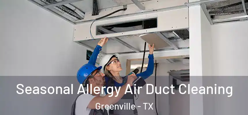  Seasonal Allergy Air Duct Cleaning Greenville - TX